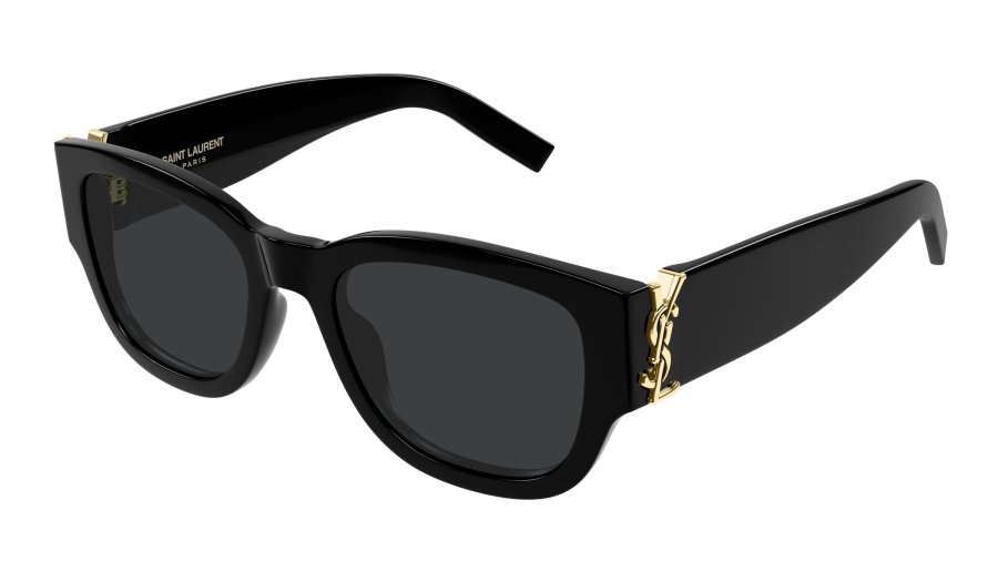 Sunglasses Saint Laurent Monogram SL M174 001 53-20 Black 