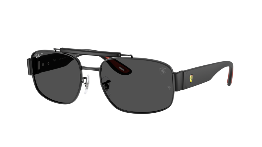 Occhiali da sole Ray-Ban Ferrari RB3797M F002K8 58-18 Nero
