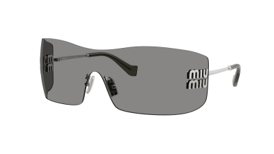 Sonnenbrille Miu Miu MU B53S 1BC81A 44-00 Silber