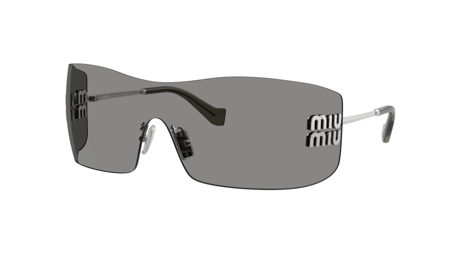 Okulary przeciwsłoneczne Miu Miu MU B53S 1BC81A 44-00 Srebrny