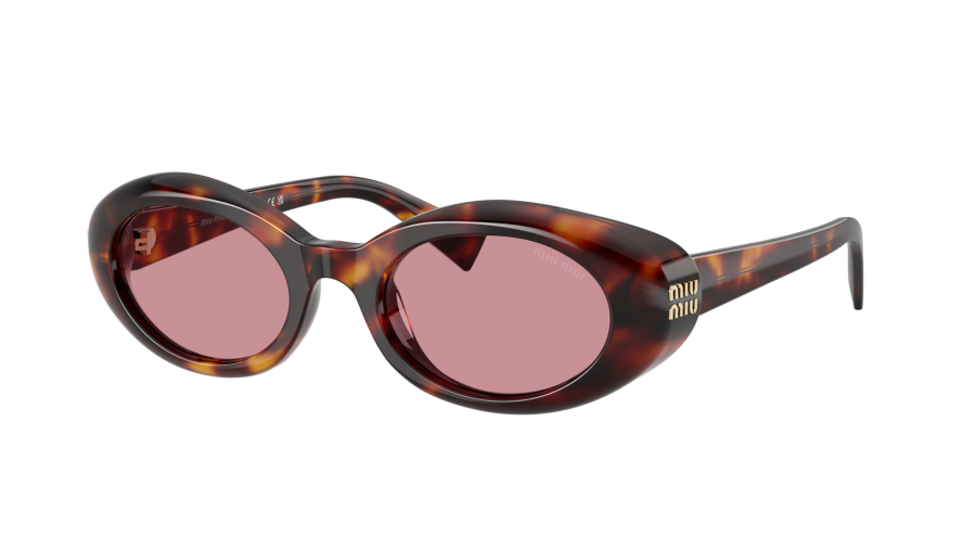 Lunettes de soleil Miu Miu MU B09S 27L50Y 52-21 Havana