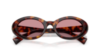 Miu Miu MU B09S 27L50Y 52-21 Havana