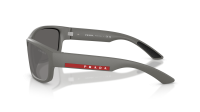 Prada Linea Rossa PS C04S 16X7W1 65-17 Metal Grey