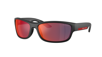 Sunglasses Prada Linea Rossa PS C04S 1B021A 65-17 Black