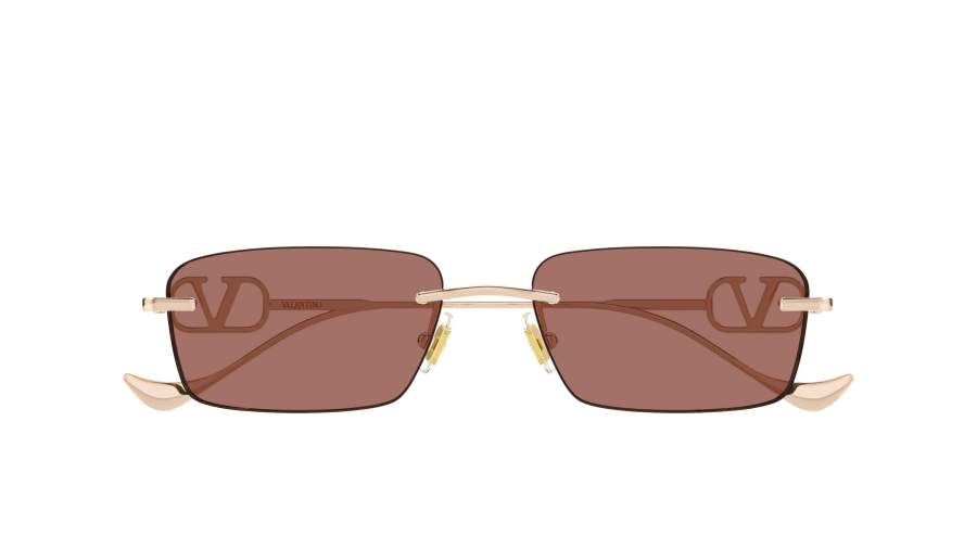 Sunglasses VALENTINO V logo VG0067S 002 55-17 Gold | Visiofactory