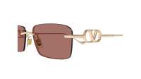 VALENTINO V logo VG0067S 002 55-17 Gold