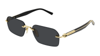 Gucci Emblem GG2259S 001 55-17 Gold