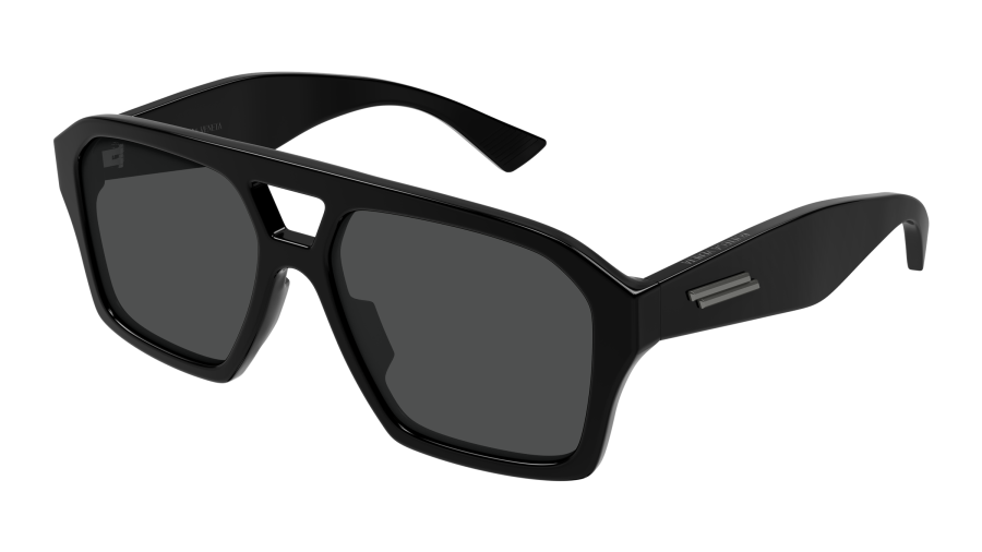 Sonnenbrille Bottega Veneta Ribbon BV1501S 001 56-16 Black