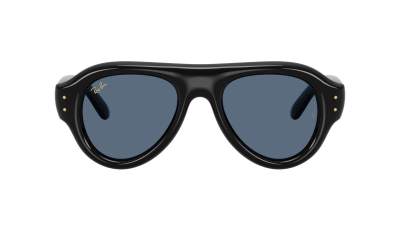 Solbriller Ray-Ban Aviator puffer RB4925 601/80 52-21 Sort