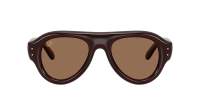 Ray-Ban Aviator puffer RB4925 689673 50-21 Dark Transparent Brown
