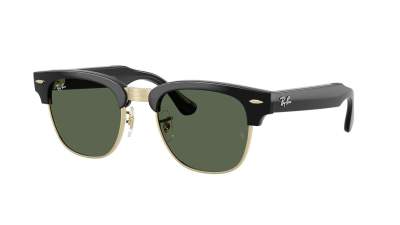 Lunettes de soleil Ray-Ban Clubmaster Meta Audio RW7004 601/71 51-21 Gold Black