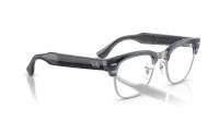 Ray-Ban Clubmaster Meta audio RW7004 6929MF 51-21 Blue transparent
