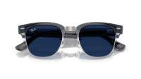 Ray-Ban Clubmaster Meta audio RW7004 6929MF 51-21 Blue transparent