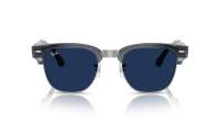 Ray-Ban Clubmaster Meta audio RW7004 6929MF 51-21 Blue transparent