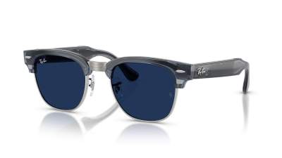 Sonnenbrille Ray-Ban Clubmaster Meta audio RW7004 6929MF 51-21 Blue transparent