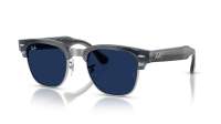 Ray-Ban Clubmaster Meta audio RW7004 6929MF 51-21 Blue transparent
