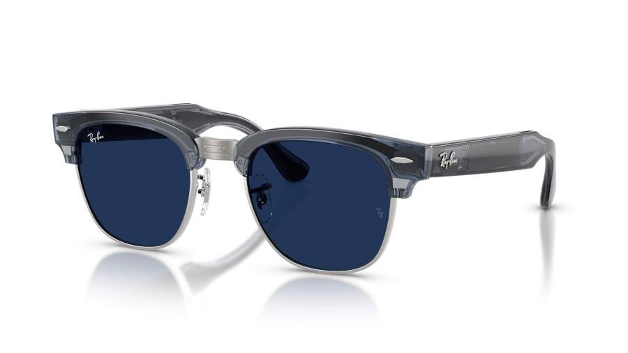 Ray-Ban Clubmaster Meta Audio RW7004 6929MF 51-21 Blue transparent