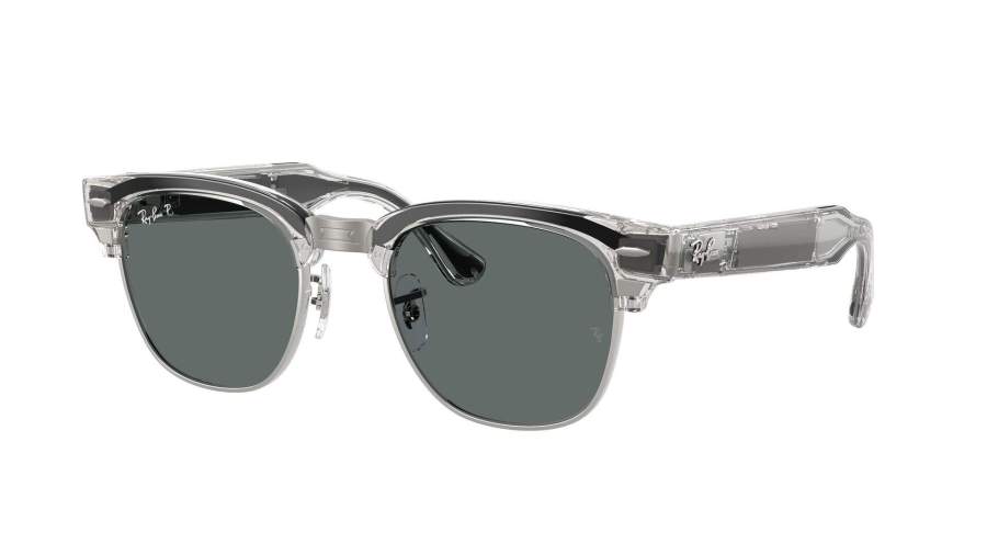 Ray-Ban Clubmaster Meta Audio RW7004 693081 51-21 Grey transparent