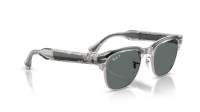 Ray-Ban Clubmaster Meta audio RW7004 693081 51-21 Grey transparent
