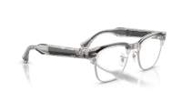 Ray-Ban Clubmaster Meta audio RW7004V 8548 51-21 Grey on transparent
