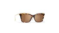 CHANEL CH4301 1851/63 54-17 Dark Havana + Gold