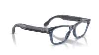 Ray-Ban Burbank Meta audio RW7005 6929MF 51-19 Blue transparent