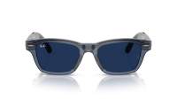 Ray-Ban Burbank Meta audio RW7005 6929MF 51-19 Blue transparent