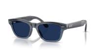 Ray-Ban Burbank Meta audio RW7005 6929MF 51-19 Blue transparent