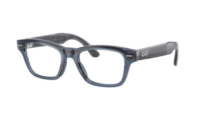 Occhiali da vista Ray-Ban Burbank Meta audio RW7005V 8547 51-19 Blue transparent