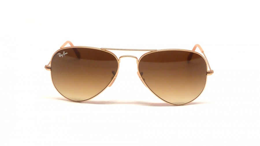 Sonnenbrille Ray-Ban Aviator Large Metal Gold RB3025 112/85 55-14 Small Gradient Gläser auf Lager