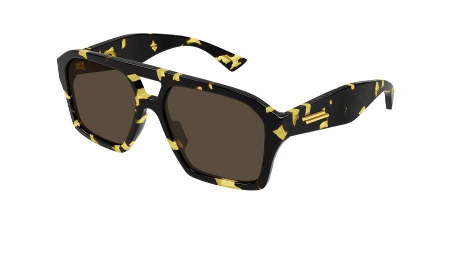 Óculos de sol Bottega Veneta Ribbon BV1501S 002 56-16 Havana