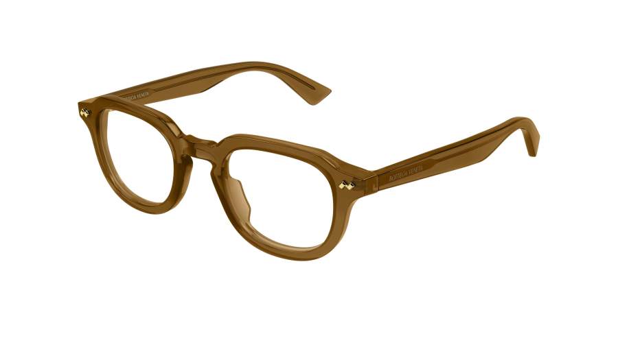 Okulary korekcyjne Bottega Veneta Studs BV1505O 008 48-22 Brown