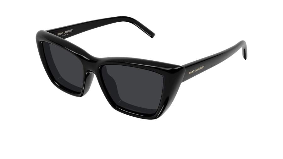 Occhiali da sole Saint Laurent Sl logo SL 276 MICA PLUMP 001 55-16 Black 