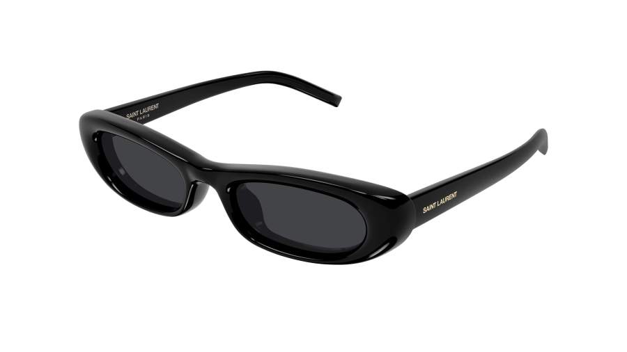 Occhiali da sole Saint Laurent Sl logo SL 557 SHADE PLUMP 001 53-20 Black 