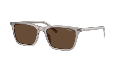 Sunglasses Prada PR D19S 10J9L1 55-17 Clear
