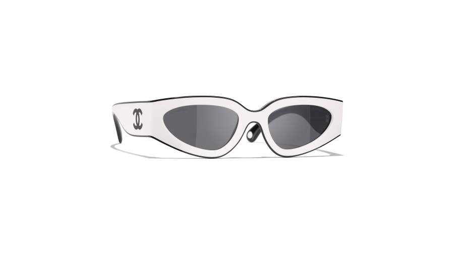 Occhiali da sole CHANEL CH6056 1869B1 54-20 White & Black