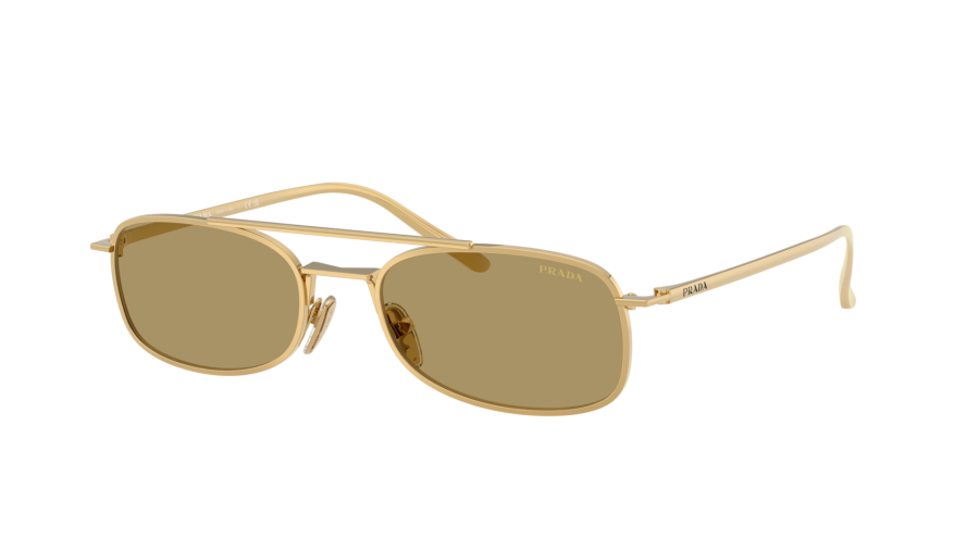 Óculos de sol Prada PR D59S 5AK70G 54-19 Ouro