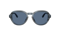 Dolce & Gabbana DG4567 348280 52-19 Transp Blue On Striped Blue