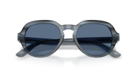Dolce & Gabbana DG4567 348280 52-19 Transp Blue On Striped Blue