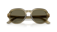 Dolce & Gabbana DG4567 3480/3 52-19 Transp Green On Striped Green