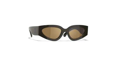 CHANEL CH6056 187153 54-20 Khaki & Black