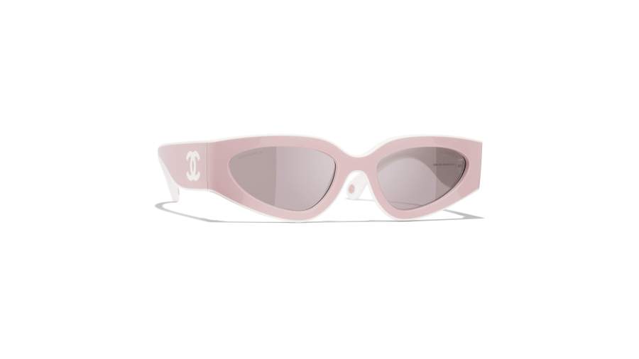 Occhiali da sole CHANEL CH6056 187053 54-20 Pink & White