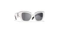 CHANEL CH6058 1869B1 53-19 White & Black