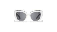 CHANEL CH6058 1869B1 53-19 White & Black
