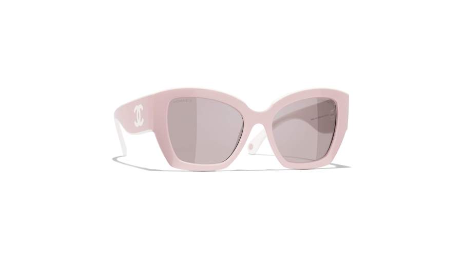 Occhiali da sole CHANEL CH6058 187053 53-19 Pink & White