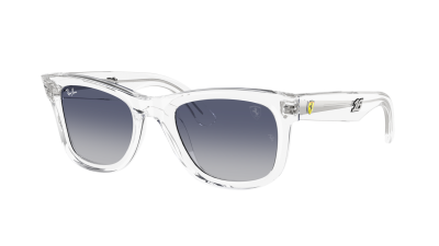 Zonnebrillen Ray-Ban Charles leclerc driver special edition 2026 Scuderia ferrari RBR0502SM F7064L 50-22 Transparant