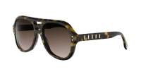FENDI Five sisters FE40232I 52F 56-18 Dark havana