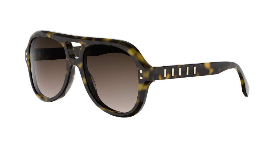 Sunčane naočale FENDI Five sisters FE40232I 52F 56-18 Dark havana