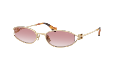 Sonnenbrille Miu Miu MU C51S ZVN70O 54-21 Pale Gold