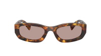 Miu Miu Glimpse MU B04S 14L20I 53-22 Honey Havana